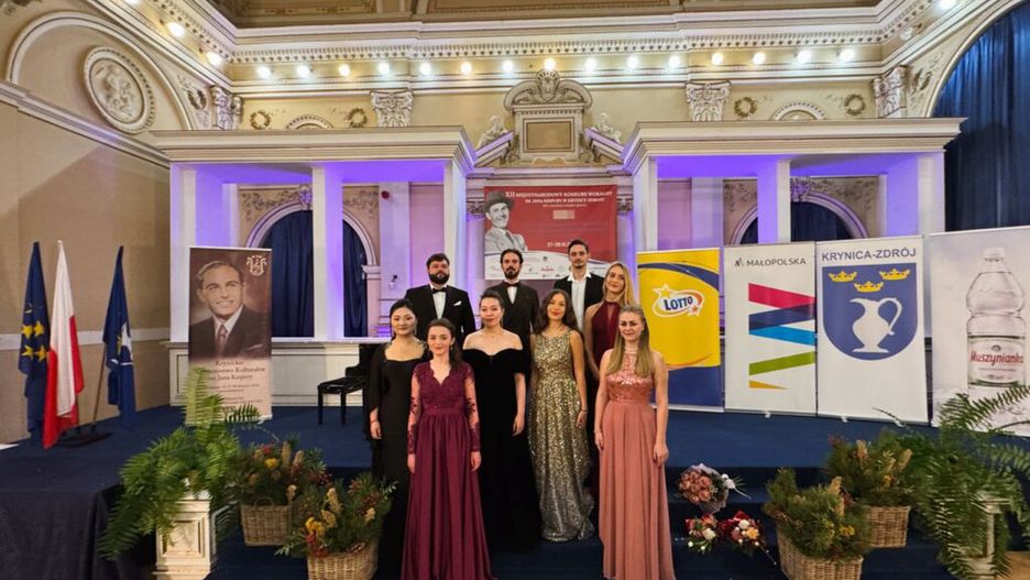 Laureaci XII Międzynarodowego Konkursu Wokalnego im. Jana Kiepury w Krynicy-Zdroju w 2025 roku © materiały prasowe