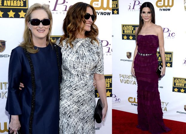 Bullock, Streep i Roberts na Critics Choice Movie Awards! (ZDJĘCIA)