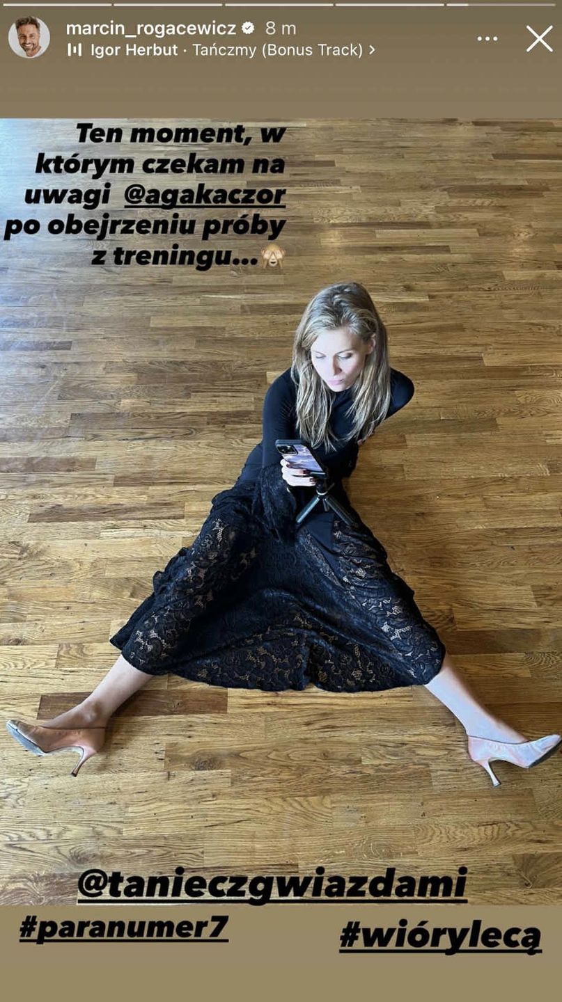 Marcin Rogacewicz relacjonuje treningi