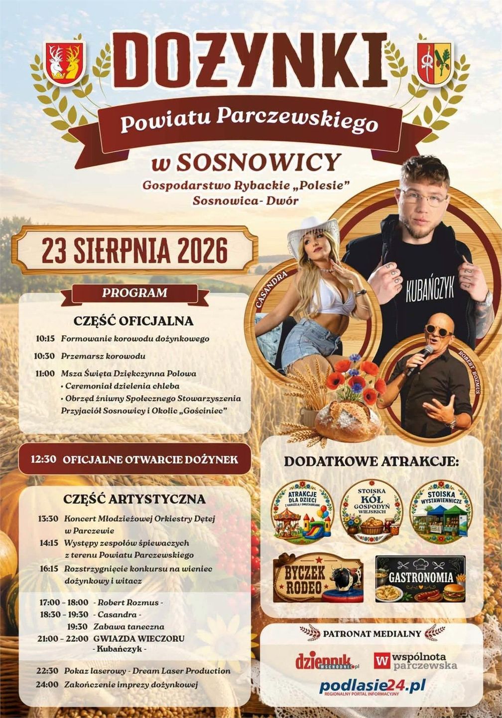 Dożynki Sosnowica 2026