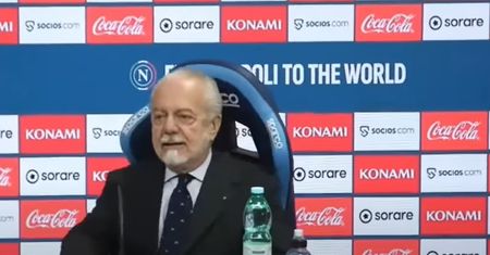 Prezydent Napoli zaproponował piłkarzowi drinka. To był test