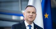 Cisza po pytaniu prowadzącego. Prezydent Duda: no comment