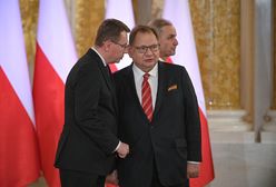 Krzyki po uroczystości na Zamku Królewskim. Chodziło o Kalisza