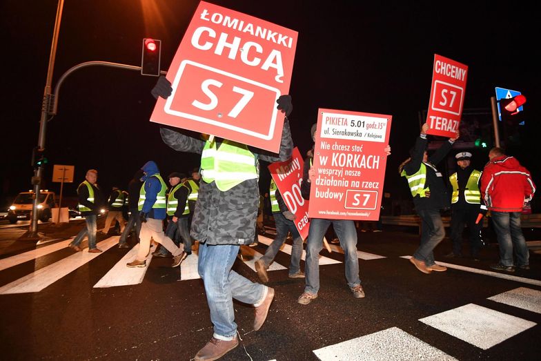 Nowa trasa wylotowa z Warszawy zostanie ukończona najwcześniej za sześć lat.