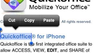 Quickoffice dla iPhone OS w nowej odsłonie 1