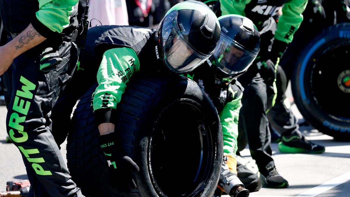 Materiały prasowe / Stake F1 Team / Na zdjęciu: pit-stop zespołu Stake F1 Team