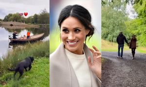 Meghan Markle OSOBIŚCIE pochwaliła się powrotem na stare śmieci i pokazała, jak z Harrym i DZIEĆMI spędzają czas w Wielkiej Brytanii (ZDJĘCIA)