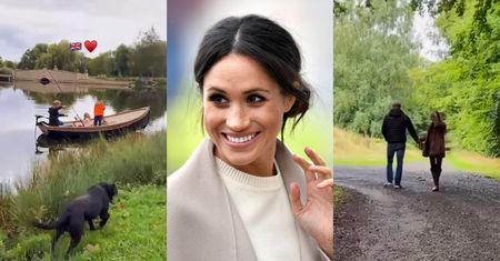 Meghan Markle OSOBIŚCIE pochwaliła się powrotem na stare śmieci i pokazała, jak z Harrym i DZIEĆMI spędzają czas w Wielkiej Brytanii (ZDJĘCIA)