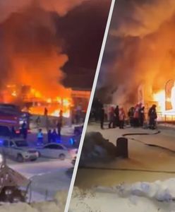 Rosyjski kurort w ogniu. Pożar rozprzestrzeniał się błyskawicznie