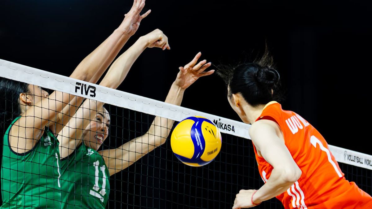 Materiały prasowe / VolleyballWorld / Mecz Chiny - Meksyk na MŚ 2025