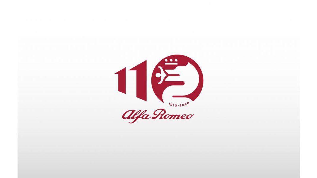 specjalne logo Alfy Romeo z okazji 110 urodzin