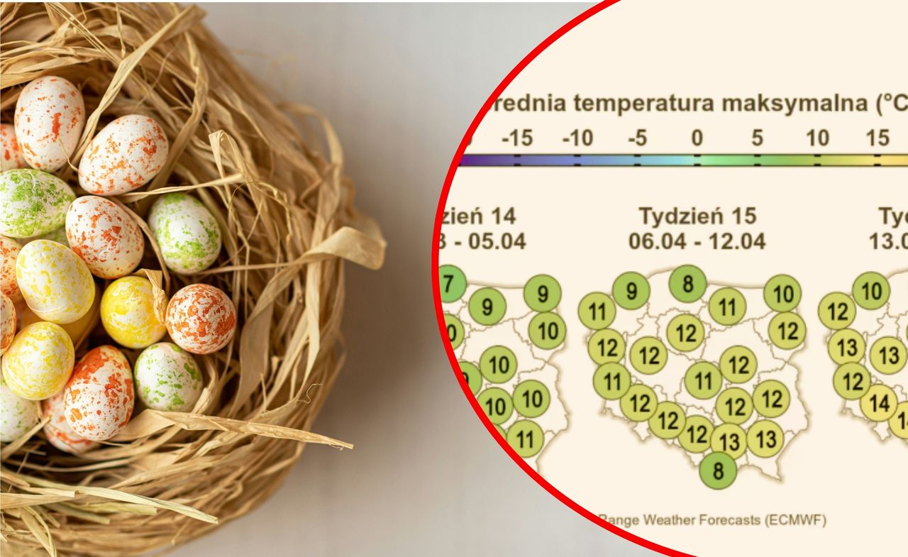 Jaka pogoda na Wielkanoc? Są pierwsze prognozy