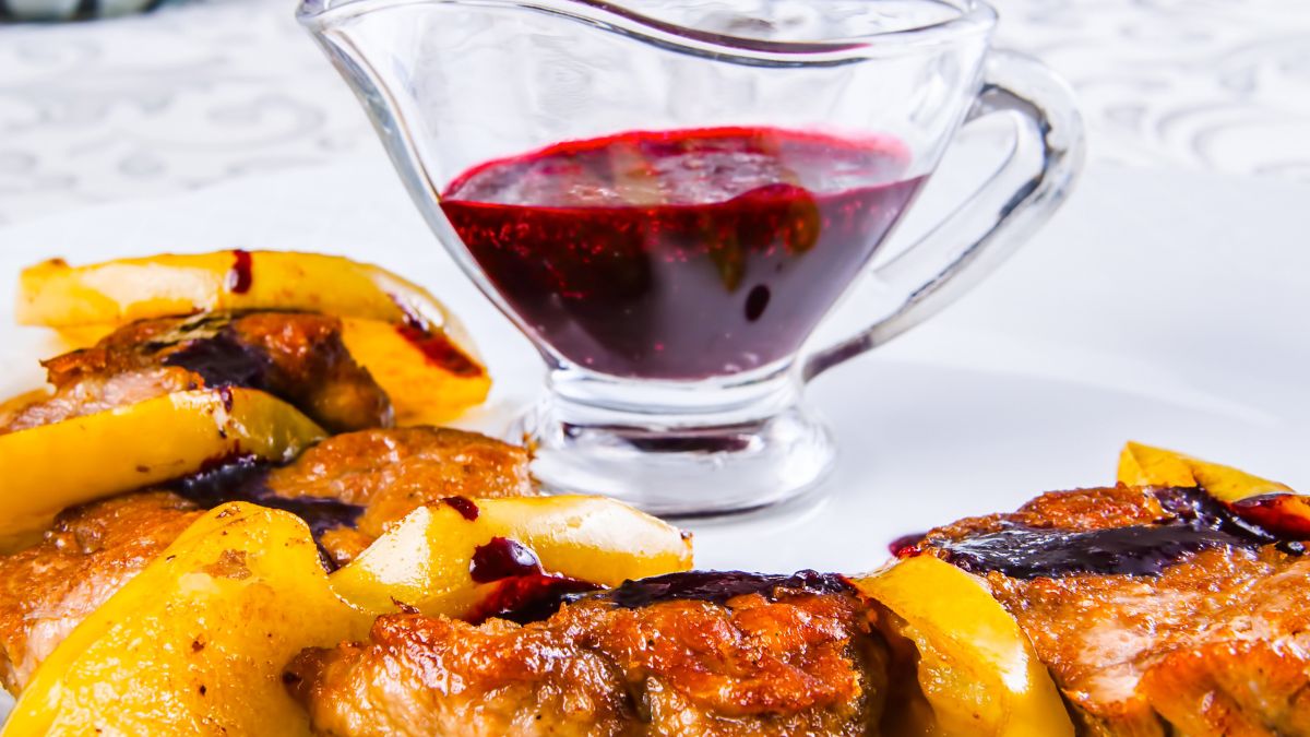 Schab z sosem - Pyszności