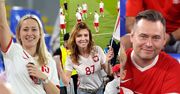 Tak Marta Glik, Agata Załęcka i Krzysztof Stanowski kibicowali polskiej drużynie podczas meczu z Meksykiem (ZDJĘCIA)