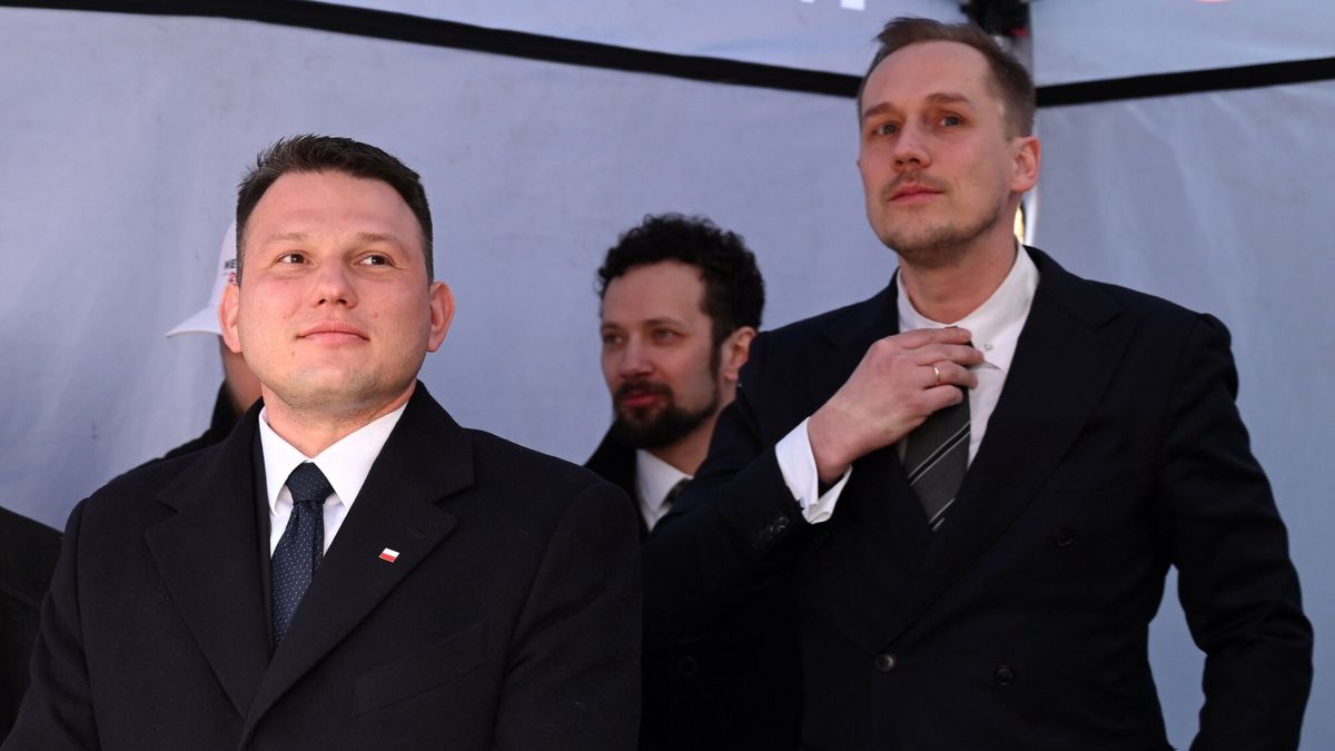 Sławomir Mentzen i Konrad Berkowicz