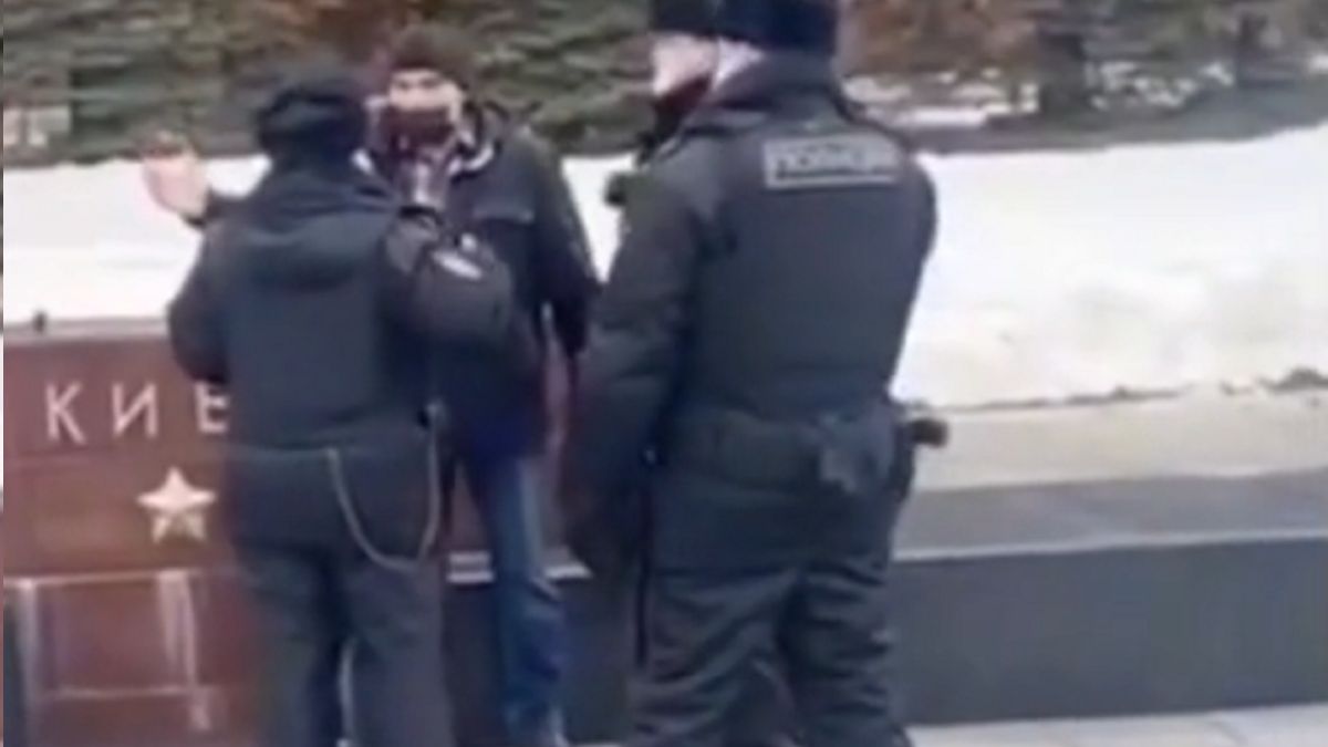 Rosjanin ostro zareagował na wojnę 