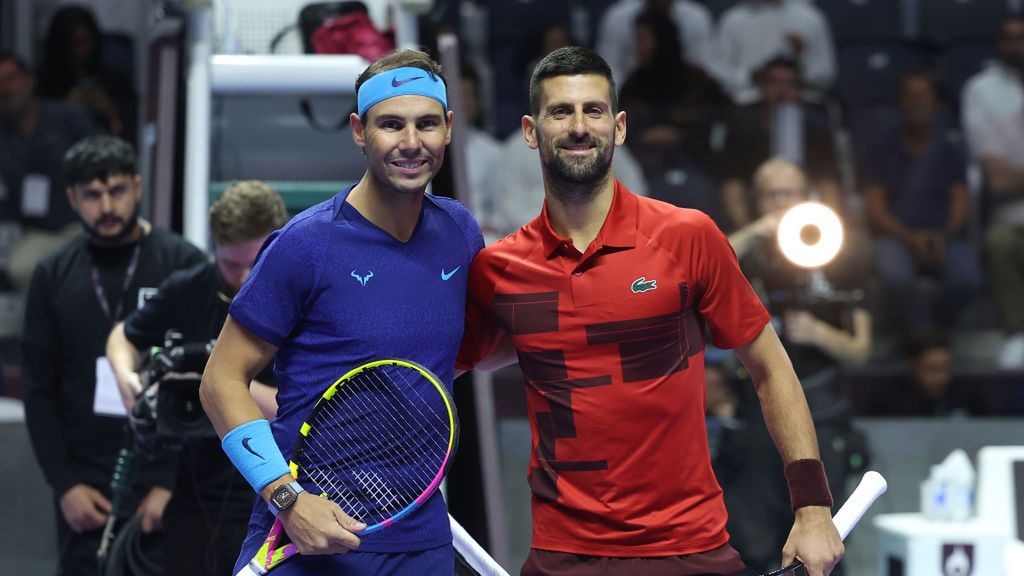 Getty Images / Richard Pelham / Na zdjęciu: Rafael Nadal i Novak Djoković