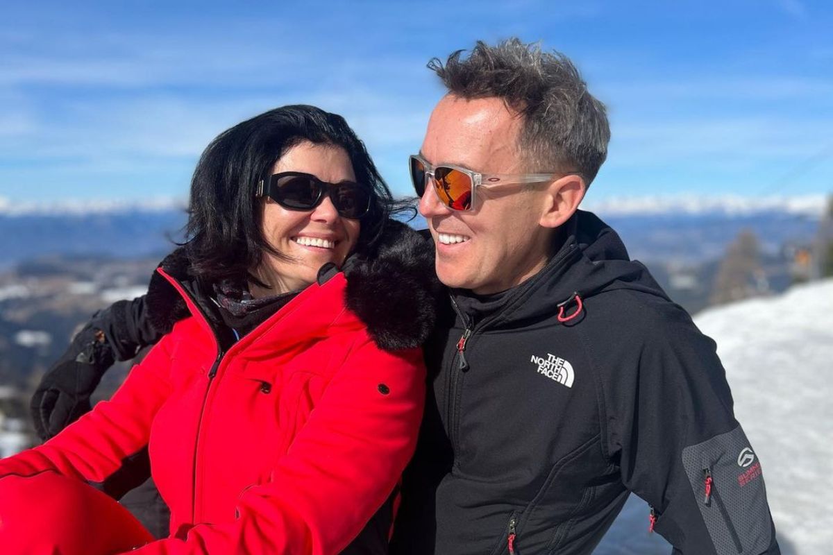 Katarzyna Cichopek i Maciej Kurzajewski spędzają czas na nartach we Włoszech