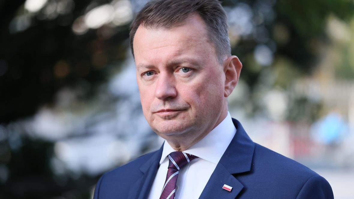 Obecny szef MON, a w przeszłości MSWiA, minister Mariusz Błaszczak