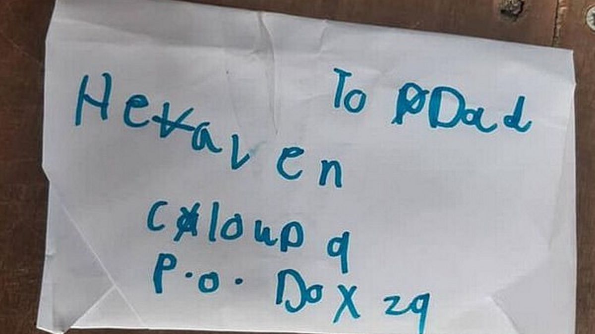 List, wysłany przez ośmiolatkę