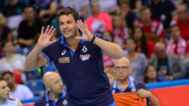 Gianlorenzo Blengini od 2015 roku jest trenerem reprezentacji Włoch 