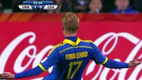 MŚ U20: Ukraina - USA 1:0: Kowalienko zachwyca z rzutu wolnego