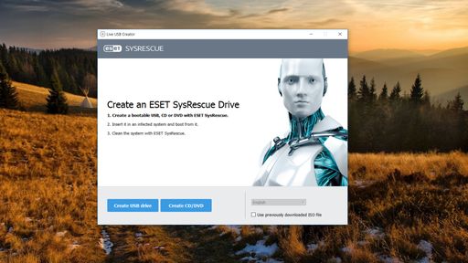 ESET SysRescue Live