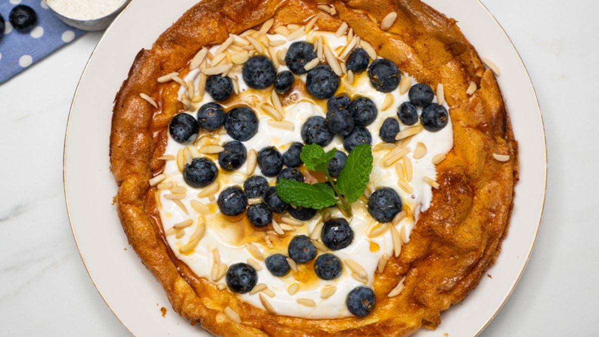 Mega puszysty naleśnik z piekarnika to jest to!