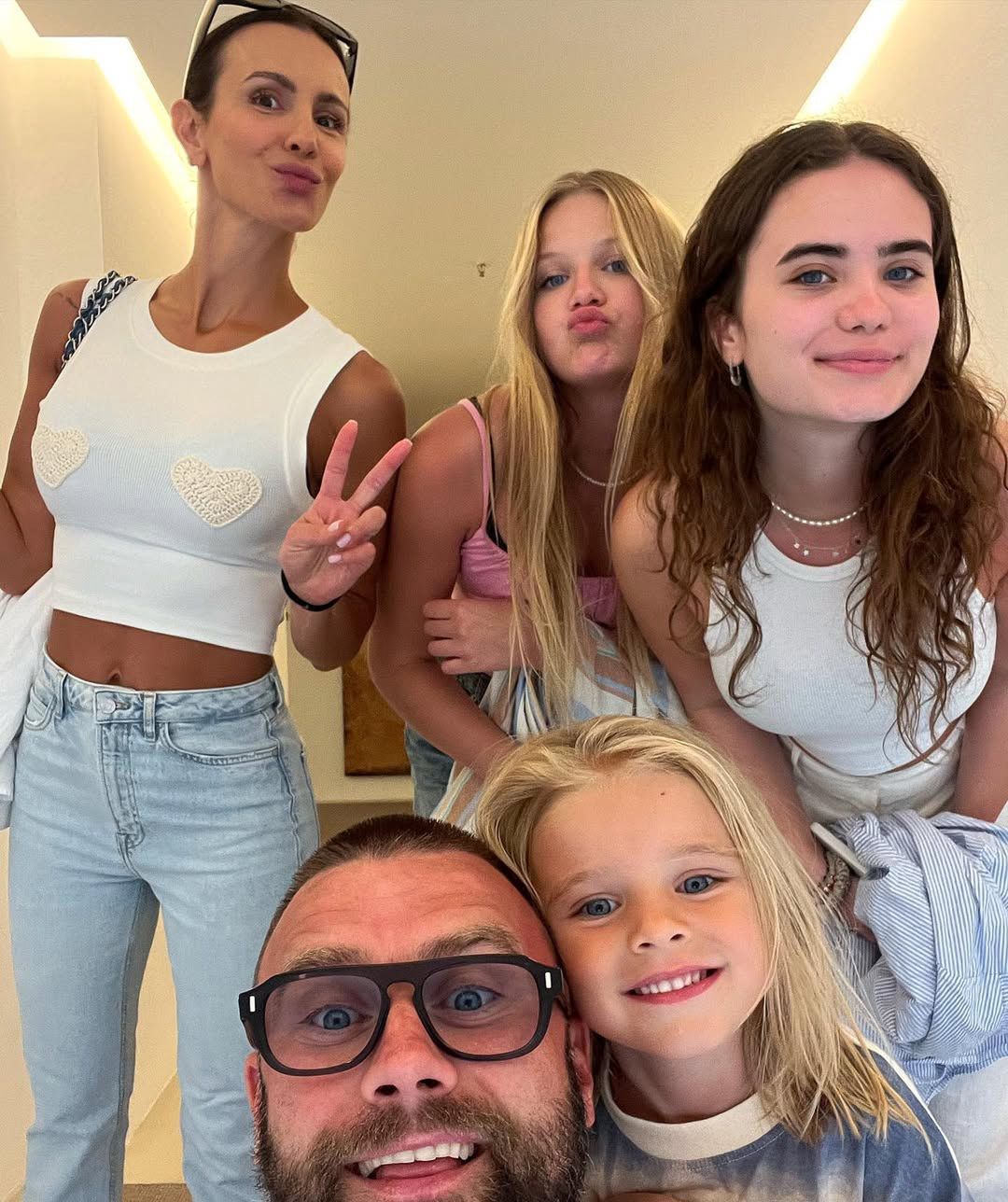 Artur Boruc z dziećmi