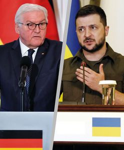 Media: Zełenski nie chce spotkania z prezydentem Niemiec. Jest reakcja Steinmeiera