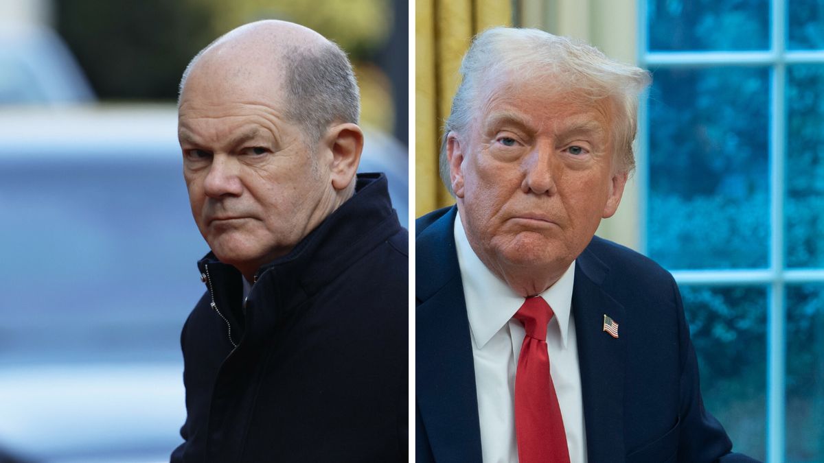 Olaf Scholz / Donald Trump