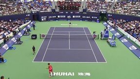Tenis, WTA Elite Trophy, Zhuhai: T. Bacsinszky – S. Zhang (mecz)