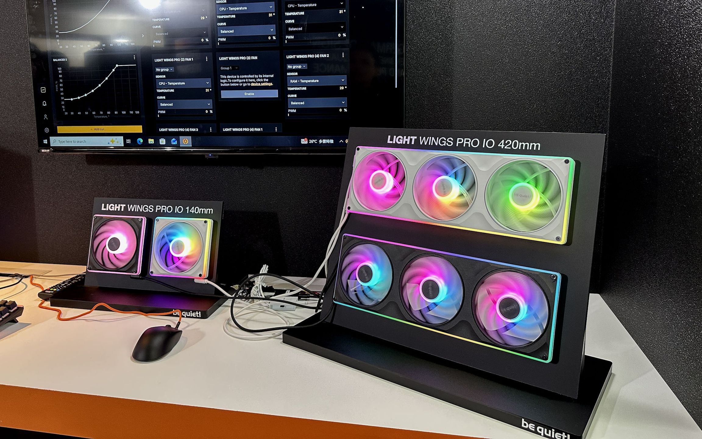 be quiet! na Computex 2026 - Light Wing Pro 420mm 
