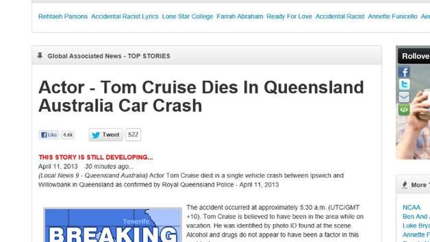 10 celebrytów zabitych przez Internet w 2013 roku 8