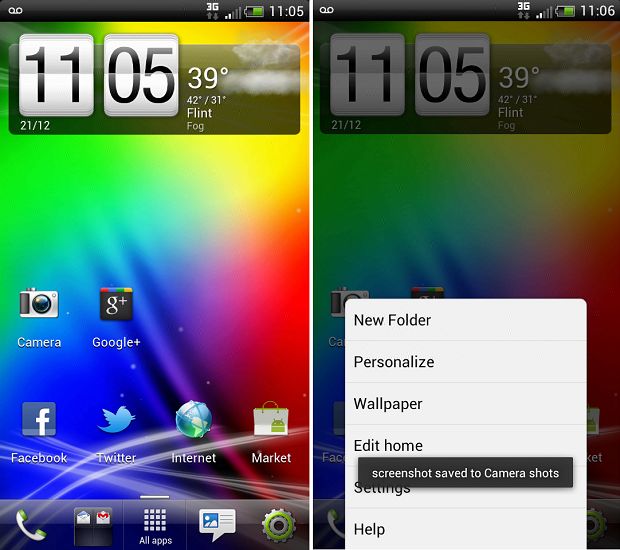 Android 4.0.1 z Sense UI 3.5 | fot. androidauthority.com