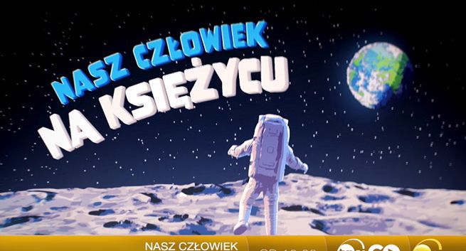 Cykl “Nasz Człowiek na Księżycu” w TVN24 BIS i TVN24 GO