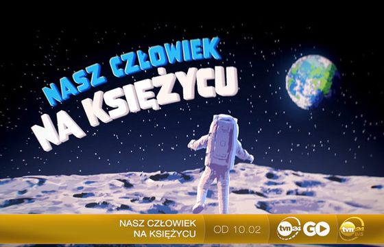 Cykl “Nasz Człowiek na Księżycu” w TVN24 BIS i TVN24 GO