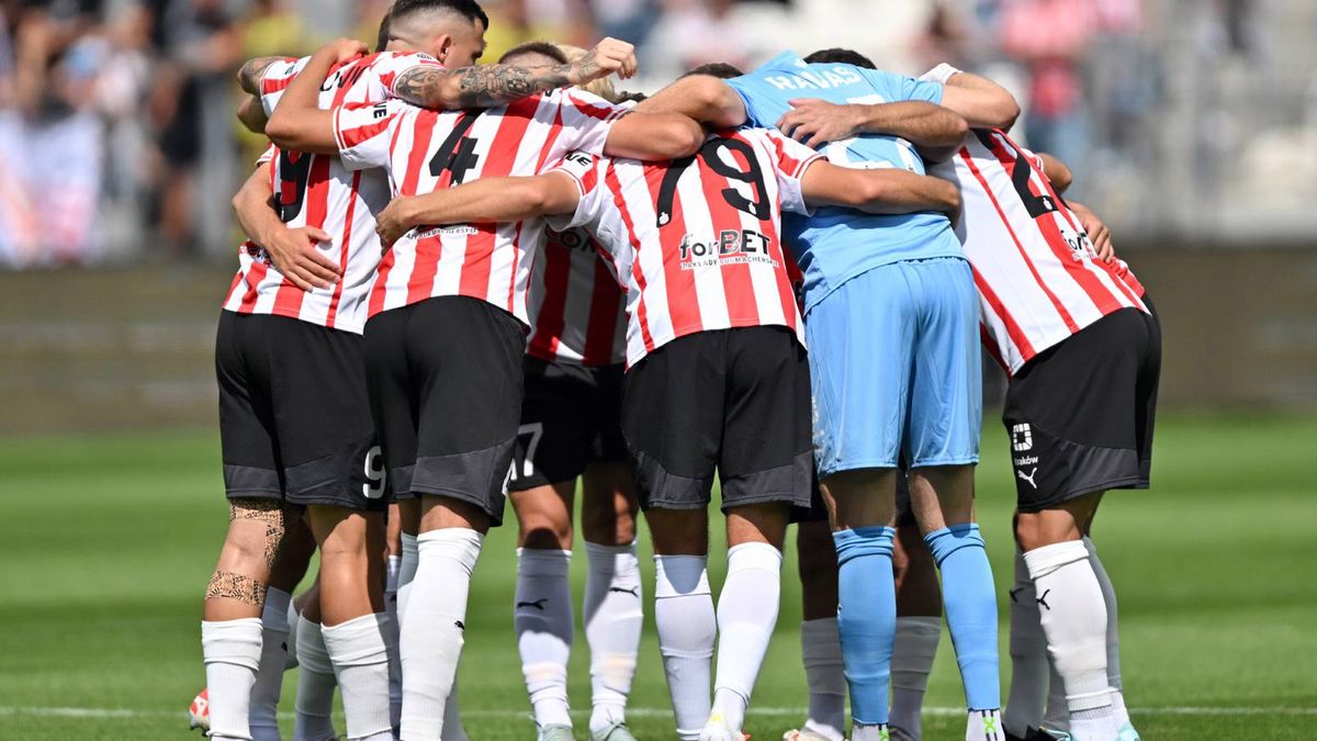 PAP / Art Service / Piłkarze Cracovii