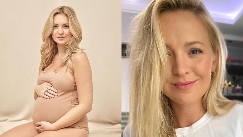 Basia Kurdej-Szatan chwali się okazałym brzuszkiem