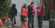 Starcia między policją i protestującymi w Brukseli