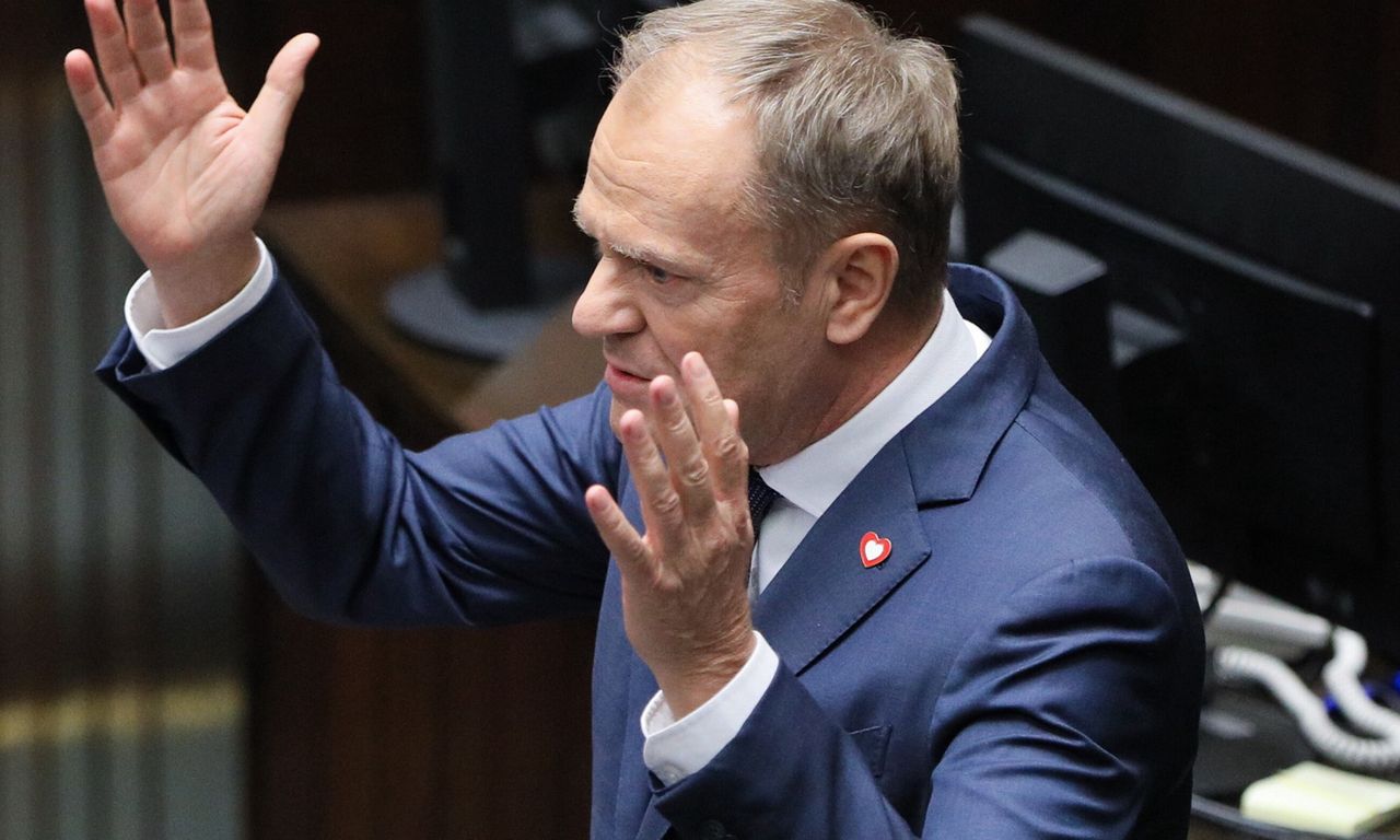 Donald Tusk przemawiał podczas posiedzenia Sejmu. Transmisja cieszyła się ogromną popularnością