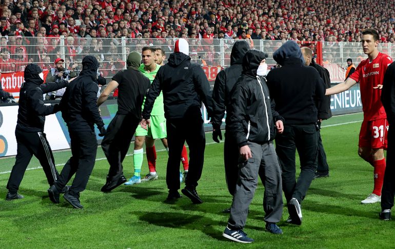 Rafał Gikiewicz i chuligani Unionu Berlin