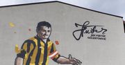 Katowice. Jan Furtok ma swój mural, to żywa legenda GieKSy