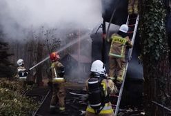 Pożar domku letniskowego. Wydobyli ciała z pogorzeliska