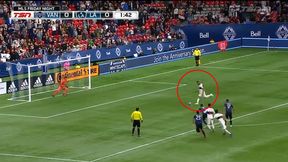 MLS: zawstydzający rzut karny. Na oczach Ibrahimovicia chciał strzelić jak Panenka