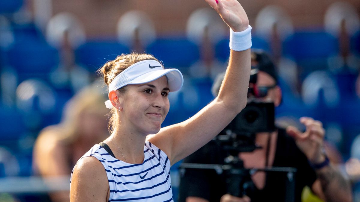 Zdjęcie okładkowe artykułu: PAP/EPA / MARTIN DIVISEK / Na zdjęciu: Belinda Bencić