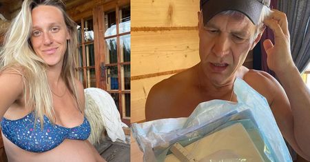 Aleksandra Żebrowska prezentuje ciążowy brzuch w 40. tygodniu ciąży i domaga się od męża posiłku: "Poproszę spicy food" (FOTO)