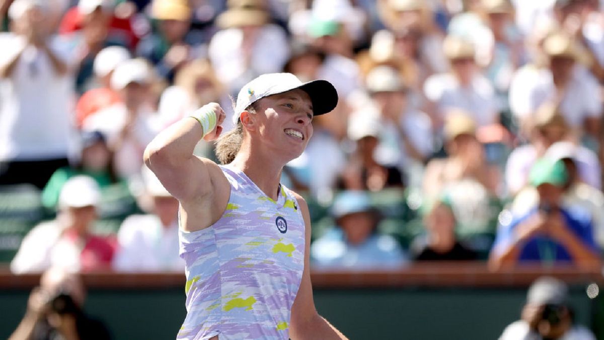 Getty Images / Matthew Stockman / Na zdjęciu: Iga Świątek