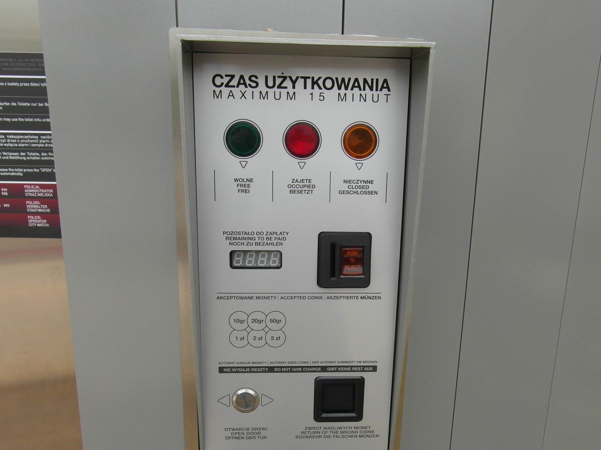 W Warszawie staną nowoczesne, automatyczne toalety [LOKALIZACJE]