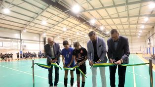 Zespół Szkół Sportowych w Siemianowicach Śląskich ma nową halę sportową